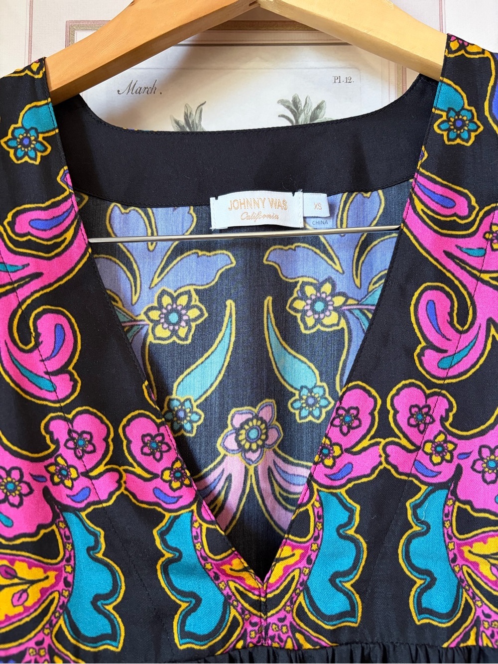 Johnny Was Fatima Easy Coverup Dress XS - Picture 12 of 12